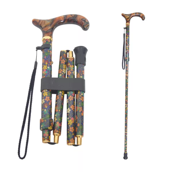 Best Fashion Walking Sticks FABRIC-WRAPPED