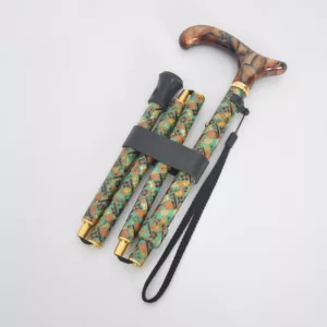 Fashion Walking Cane with fabric wrapped