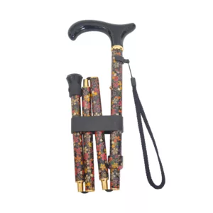 Fabric Wrapped Adjustable Derby Cane