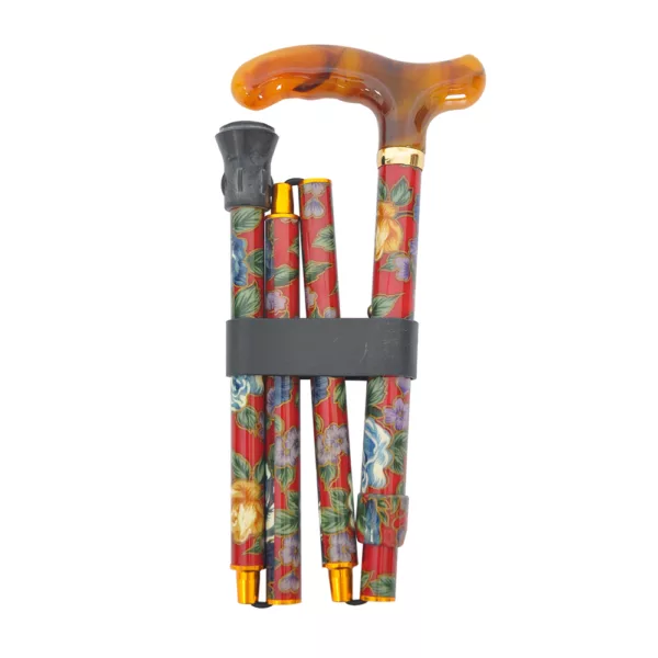 Attractive Textile fabric Pattern Walking Stick