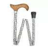 Fashion Derby Adjustable Walking Stick Snow Leopard supplier