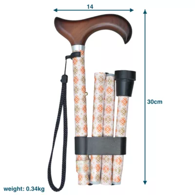 Foldable Walking Stick dimension