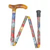 Attractive Textile fabric Pattern Walking Stick