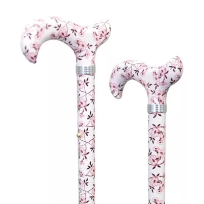 Beautiful Floral Patterned Walking Stick