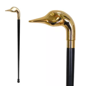 Duck Brass Head With Beechwood Shaft Walking Stick » Walking Canes And  Walking Sticks Manufacturer And Supplier