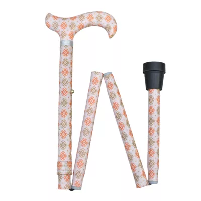 Classic Canes folding adjustable height patterned walking sticks