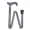 Deluxe Folding Patterned Walking Canes