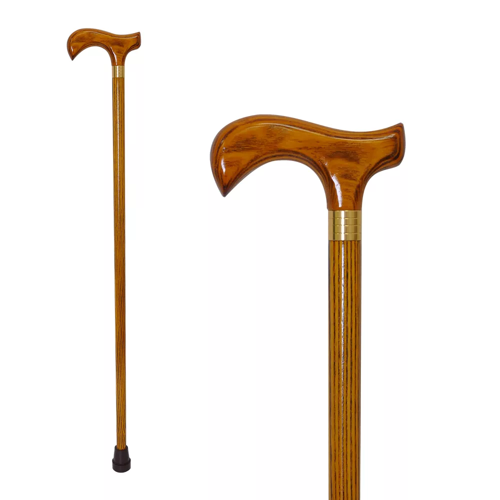 Derby Wood Walking Stick / Made in Taiwan factory (1006.003.DES) - Walking  Cane Company