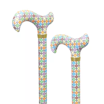 Diamond Pattern Walking Sticks