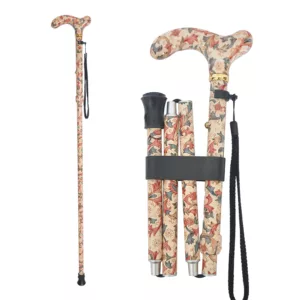 Fritz Ladies Walking Cane Floral Patterned