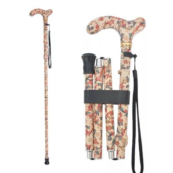 Fritz Ladies Walking Cane Floral Patterned