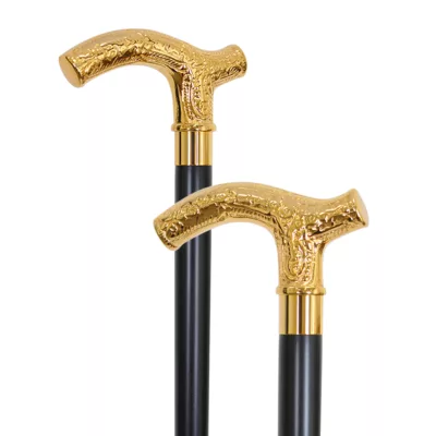 Gold Brass Fritz Walking Cane manufacturer