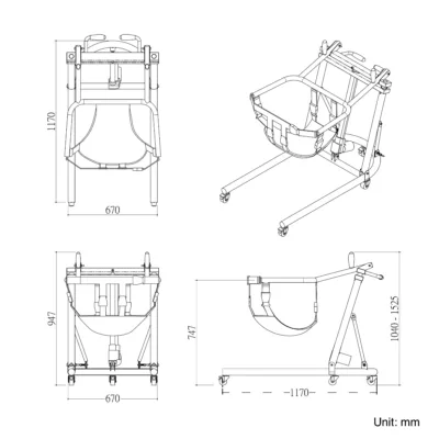 PATIENT LIFT factory specification