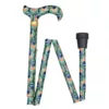 Pretty Peacock Designer Derby Adjustable Walking Cane