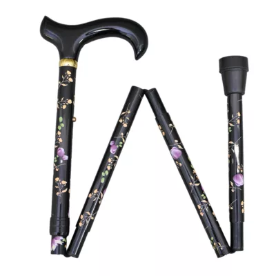 Print Floral Adjustable Walking Stick manufacturer Taiwan