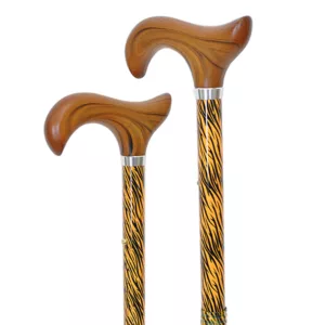 Tiger Animal Print Folding Walking Stick supplier