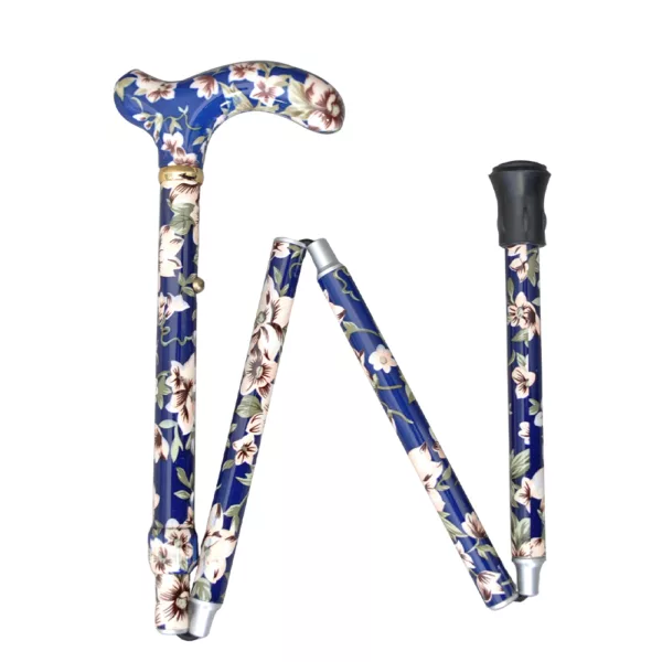 Folding Patterned Walking Stick