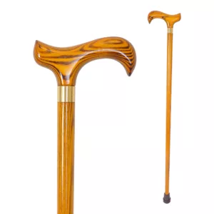 Safety Derby Ash Walking Cane