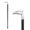 Silver Plated Eagle Handle Walking Stick