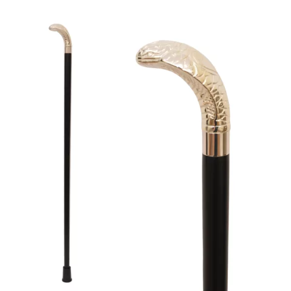 Wooden Cane Walking Stick Cobra Snake supplier